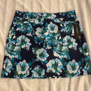 NWT- Blue floral dress skirt - PS